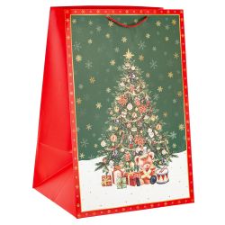 GAEM Пакет подарочный (бумага 210г/м2, блок 12шт), L41 W15,5 H53 см, 4в.