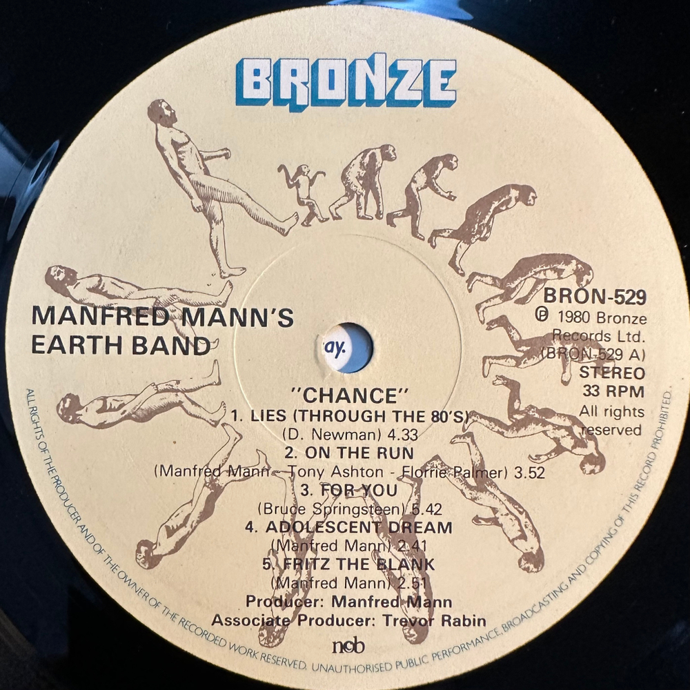 Manfred Mann's Earth Band - Chance (Скандинавия 1980г.)