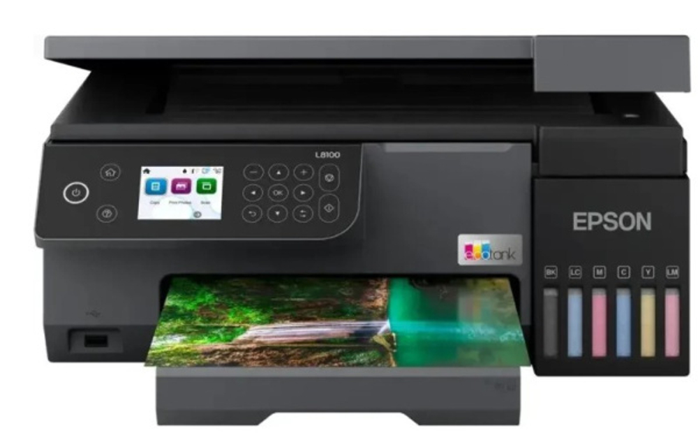 МФУ струйное цветное Epson EcoTank L8100