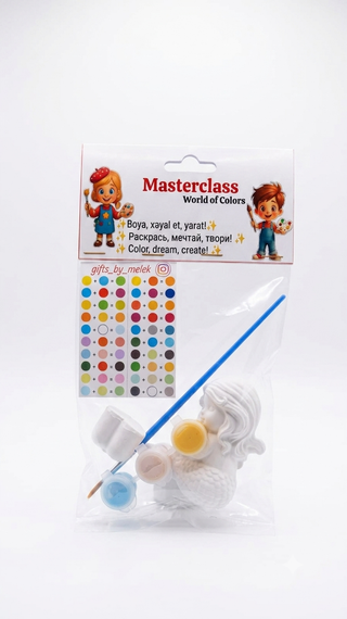 Gips fiqurlar. Masterclass world of colors 10
