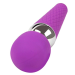 Фиолетовый wand-вибратор - 20 см. (Цвет: фиолетовый)