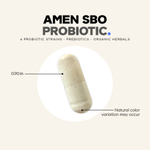 Codeage, Amen, пробиотик для SBO, 60 растительных капсул