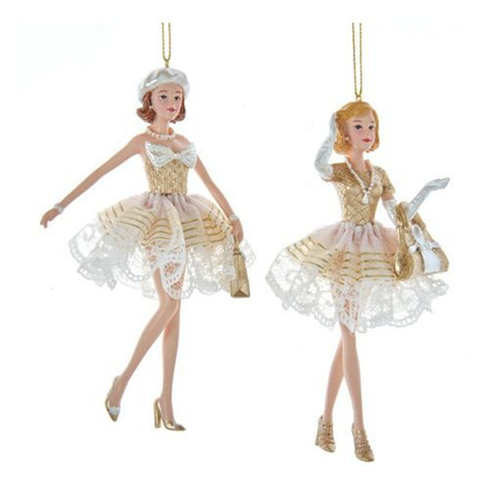 Елочная Игрушка Модница Маргарет, h15,5см