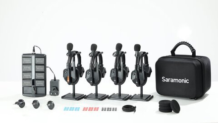 Интерком система Saramonic WiTalk9 WT4S 4 гарнитуры в комплекте