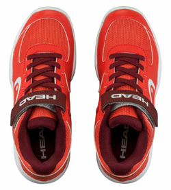 детские Кроссовки теннисные Head Sprint Velcro 3.0 - orange/dark red