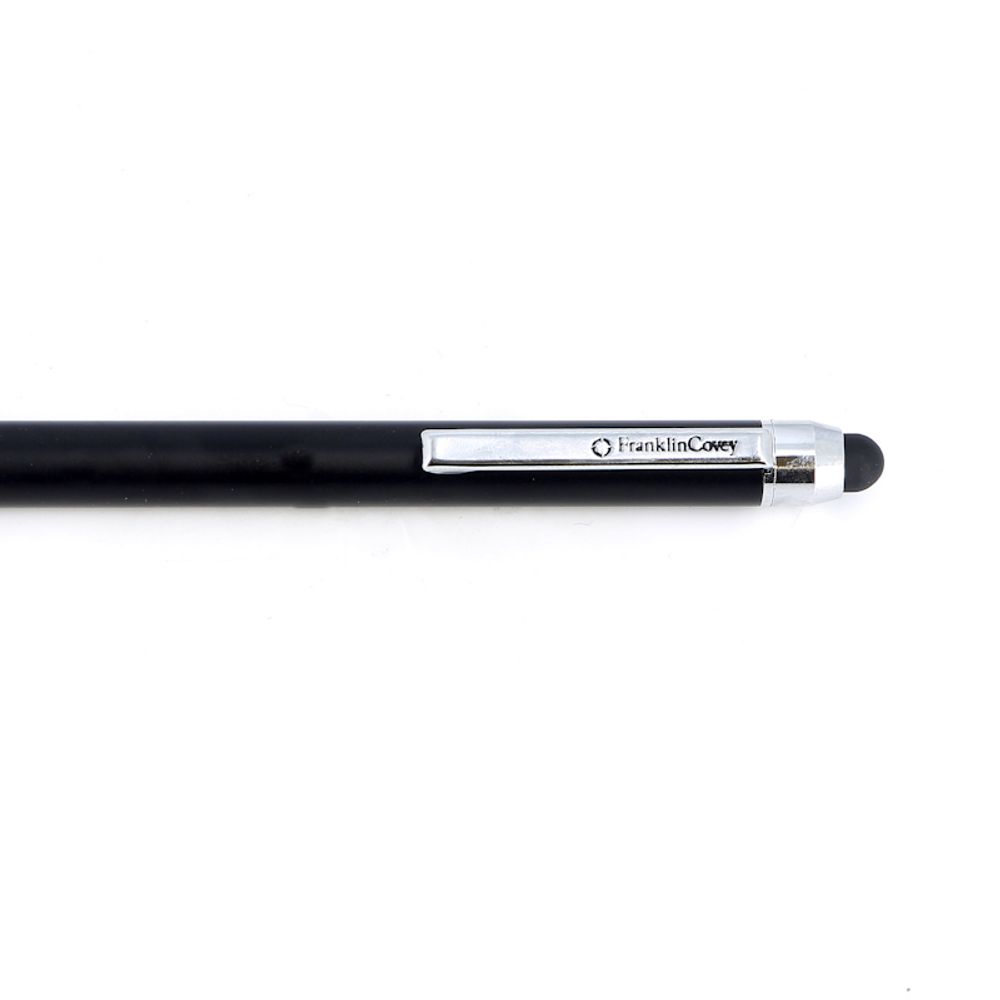 Шариковая ручка - стилус Franklin Covey Newbury Black в футляре (FC0112-1)