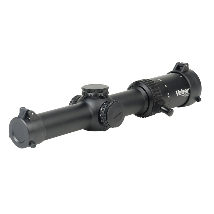 Прицел Veber Wolf 1-4x24 GB FD07 Загонник