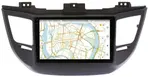 Магнитола для Hyundai Tucson 2016-2018 (рамка черная) - Vaycar VA23-0546-2K на Android 13, Быстрая, 2K QLED, CarPlay,4G SIM-слот