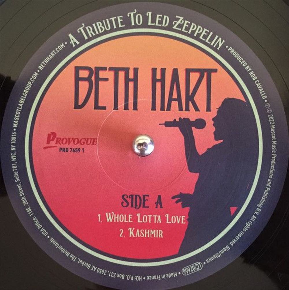 Beth Hart — A Tribute To Led Zeppelin (LP)