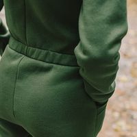 Комбинезон женский с капюшоном "Хаки"  утепленный