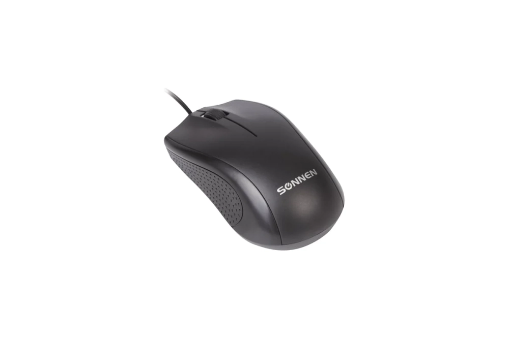 Проводная мышь SONNEN М-201, USB, 1000 dpi, 512631