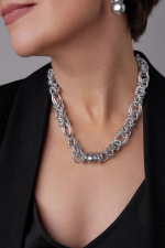 HMG 1131 S/Gray Колье Византия арт.2100