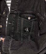 Джинсовая куртка BOXY CALVIN KLEIN JEANS - черный(J20J223711)