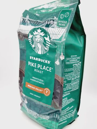 Кофе в зернах Starbucks Pike Place Roast, 450 г, срок 05.2027