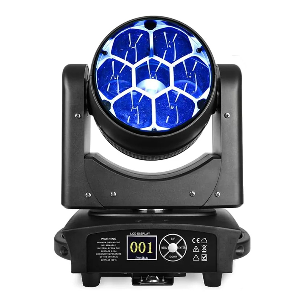Вращающаяся голова Led Wash Bee eye 7*40W, Big Dipper