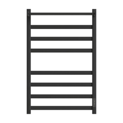 купить Полотенцесушитель электрический Point Меркурий PN83858PB П7 500x800 с полкой, диммер справа, черный