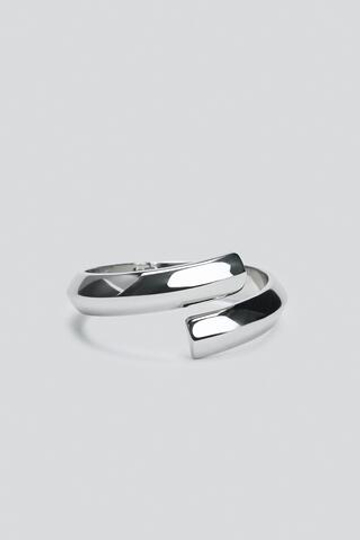 ZARA X BAISI GUADAGNINO МЕТАЛЛИЧЕСКИЙ БРАСЛЕТ, СЕРЕБРЯНЫЙ