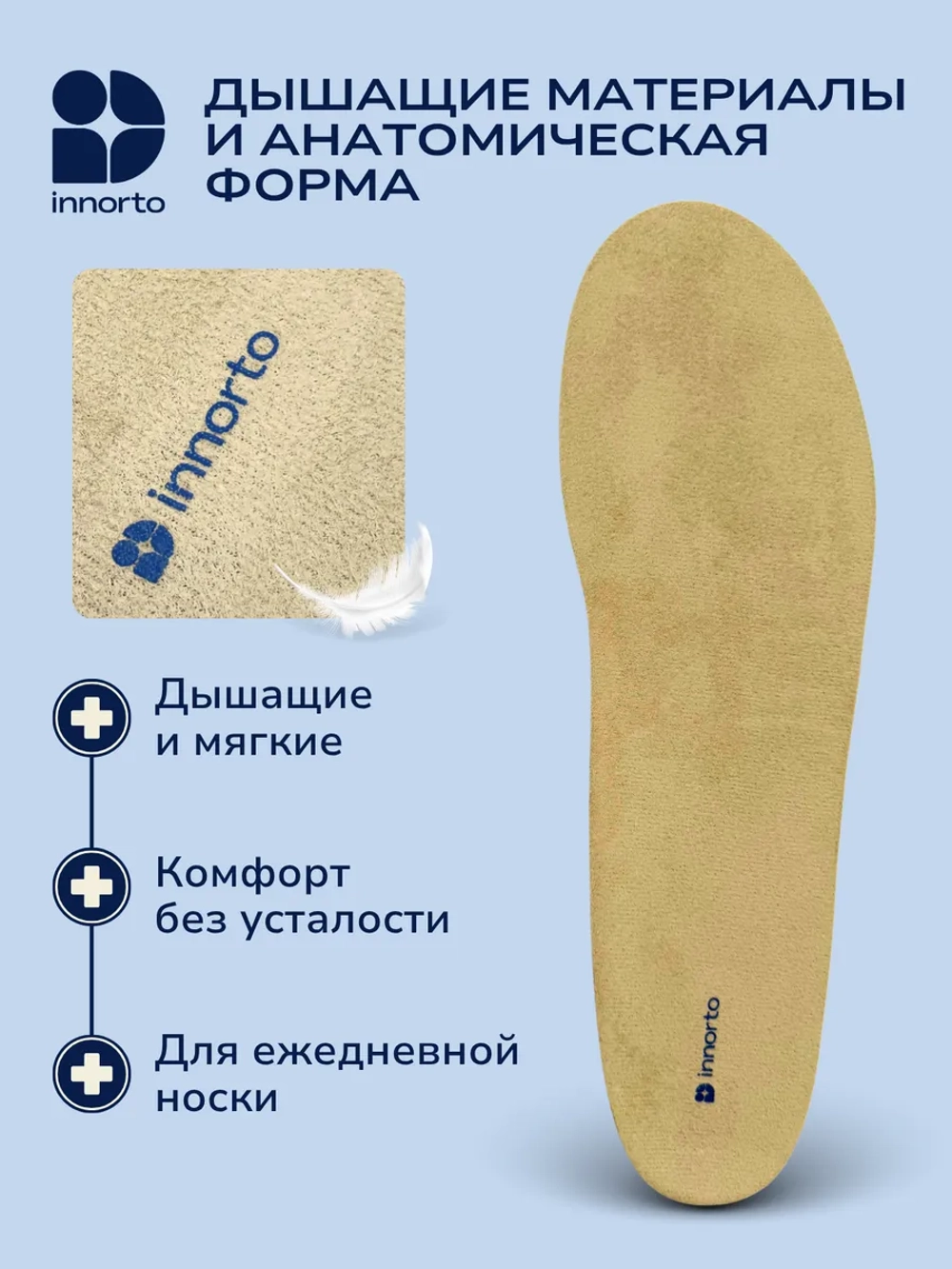 Стельки ортопедические для обуви при пяточной шпоре
