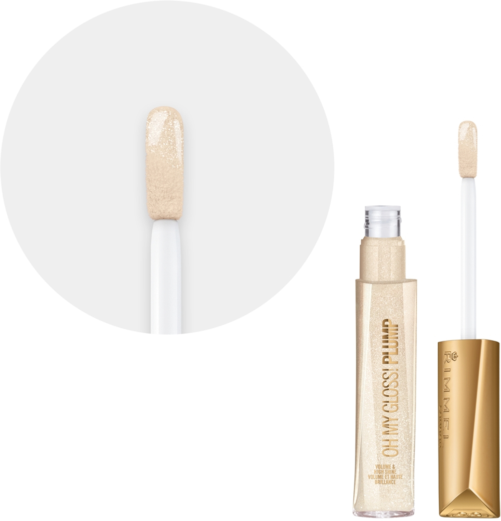 Rimmel Oh My Gloss! Plump - Блеск для губ оттенок Diamond Pop, 6 ml