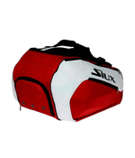 Сумка для падел Siux Diablo Sanyo White-Maroon, большая вместимость