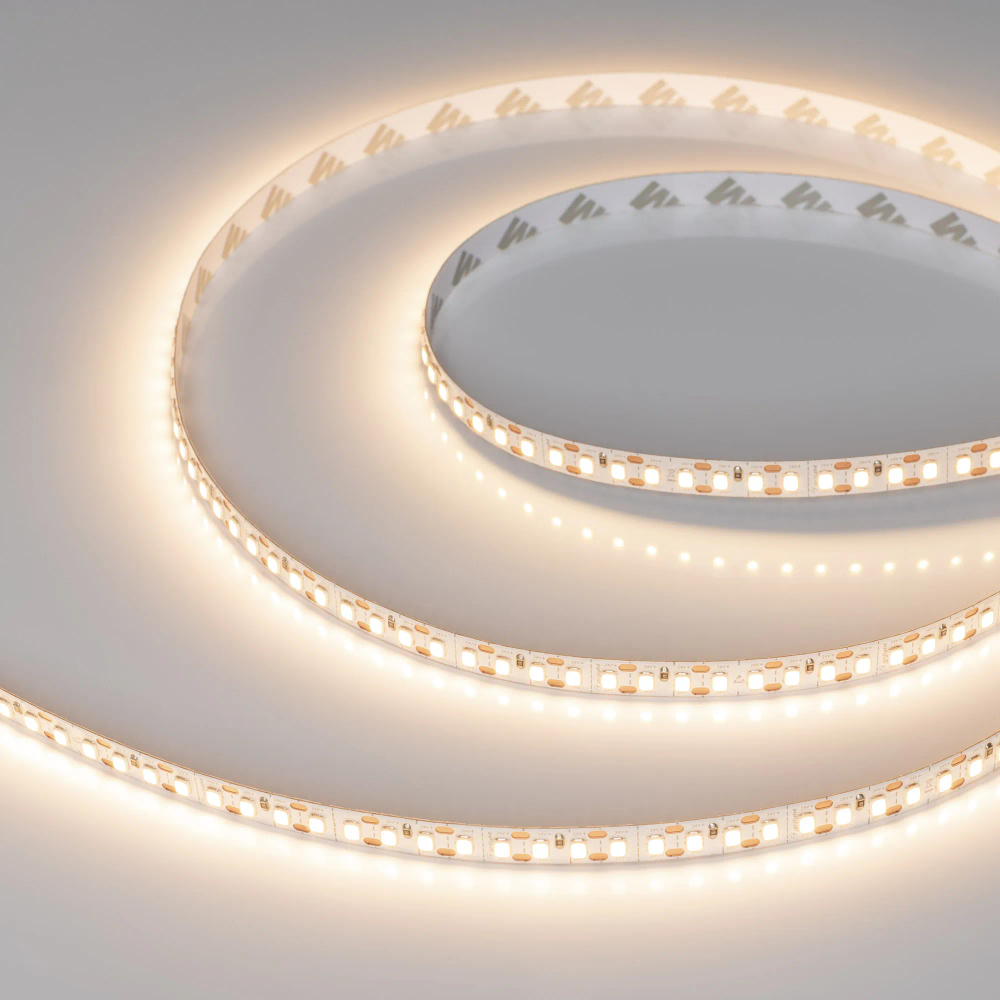 Светодиодная лента FC-A160-8mm 24V Warm3000-CX1 (14 W/m, IP20, 5m) (Arlight, резка 1 светодиод) 052934