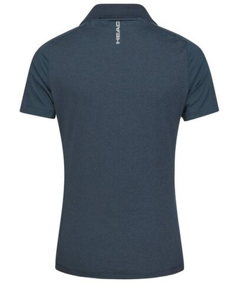 Женское поло Head Padel Tech Polo Shirt - небесный
