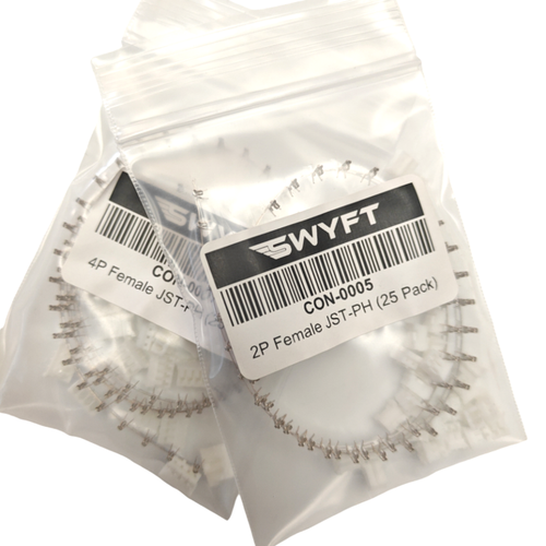 JST Connectors - 10P Female JST-XH (10-Pack) CON-0004