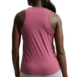 Женский топ теннисный Nike One Classic Dri-Fit Tank - pink smoke/white