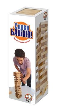 Игра для детей и взрослых "Падающая башня"