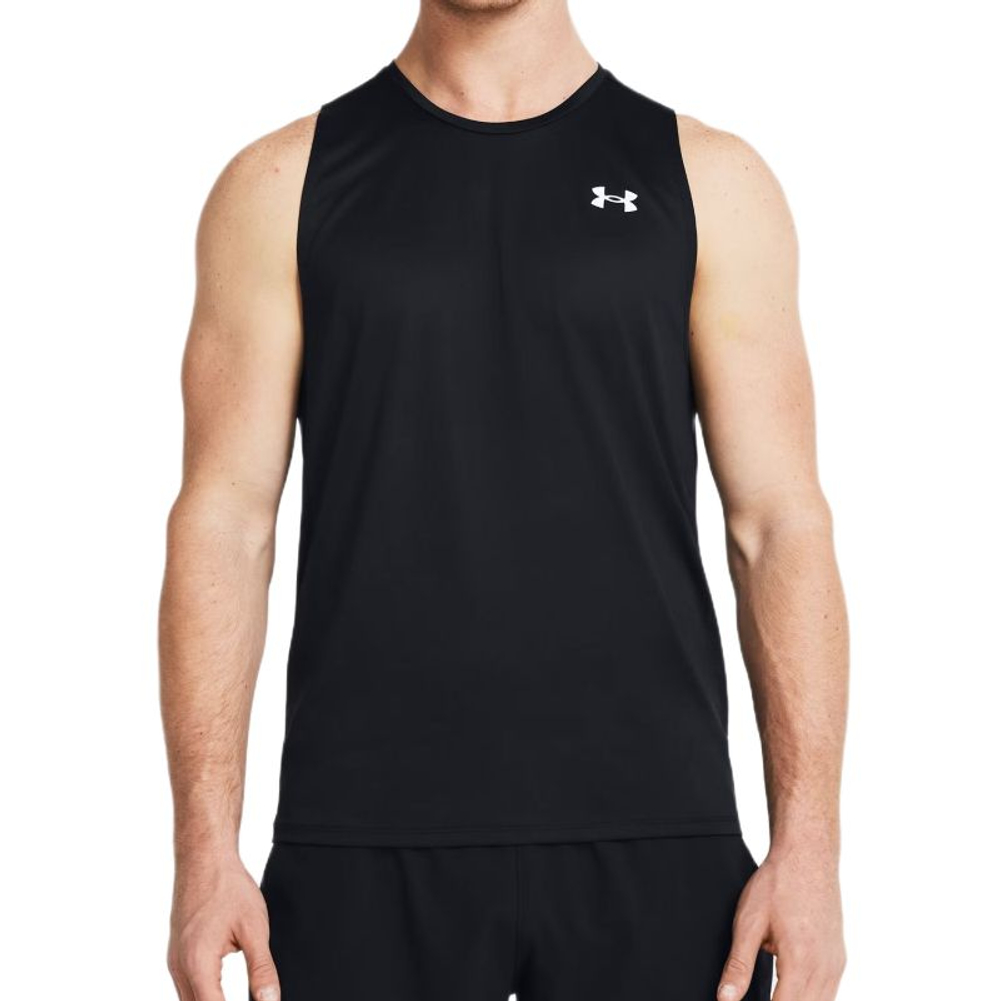 Мужская теннисная футболка Under Armour Tech - black