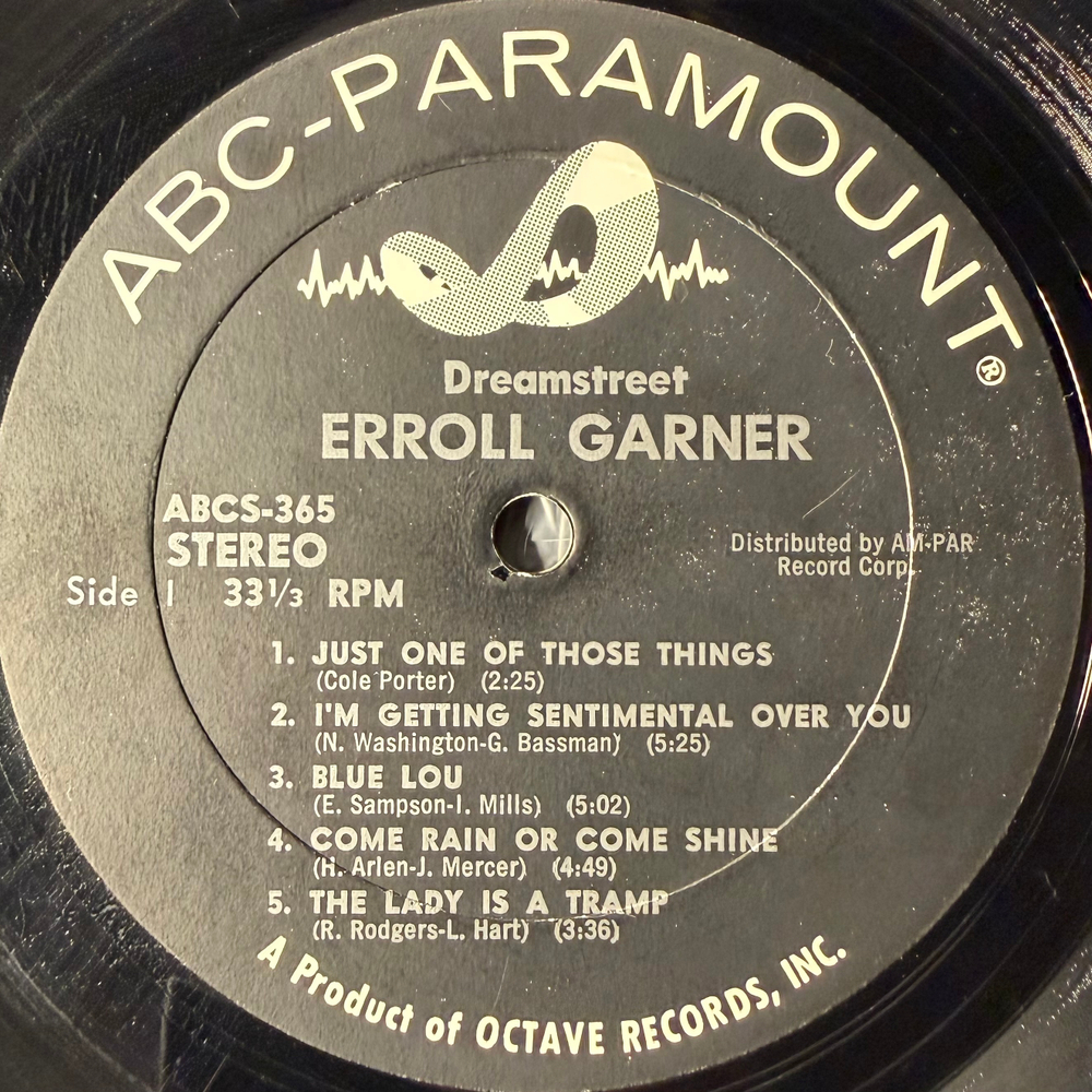 Erroll Garner ‎– Dreamstreet (США 1961г.)