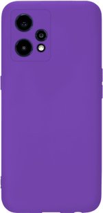 Мягкий Soft Touch чехол из силикона для REALME 9 PRO+ и 9 4G (3521) с бархатной подкладкой