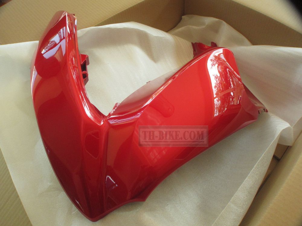 64502-KWN-902ZC. COVER, L. FR. *R340C*. Red . Honda PCX. (R340C CANDY ROSY RED)