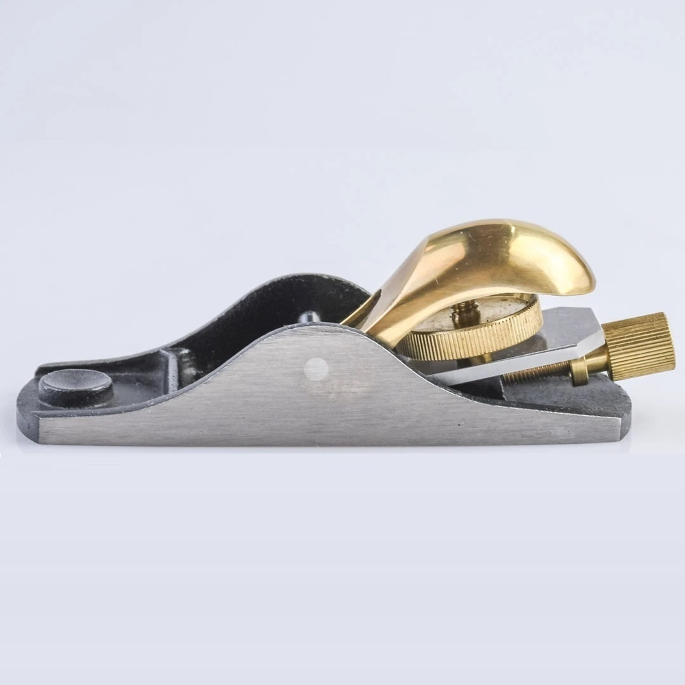 ОСЕННИЕ ЦЕНЫ ХИТ! Рубанок № 102 Low Angle Block Plane 350 мм лезвие 30 мм для торцов и сучковатой древесины, доводки ласточкиных хвостов и др. высокоточных столярных работ GOLDRATIO М00023641