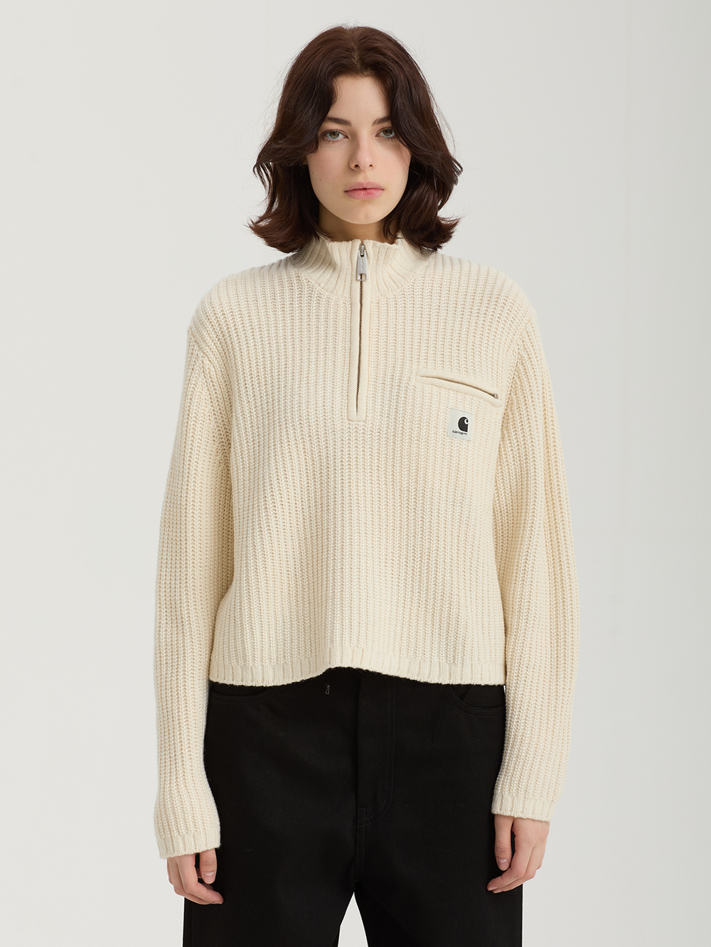 Женский Свитер (Half-zip) Detroit