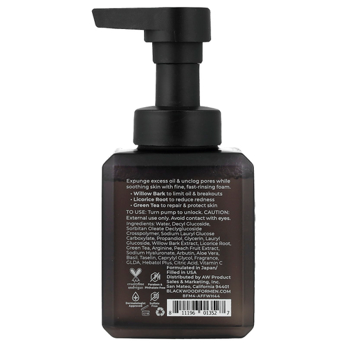 Blackwood For Men, X-Punge, пенка для умывания, для жирной и комбинированной кожи, 130 мл (4,4 жидк. унции)
