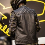 Жилет Reaper Leather Black BOBHEAD