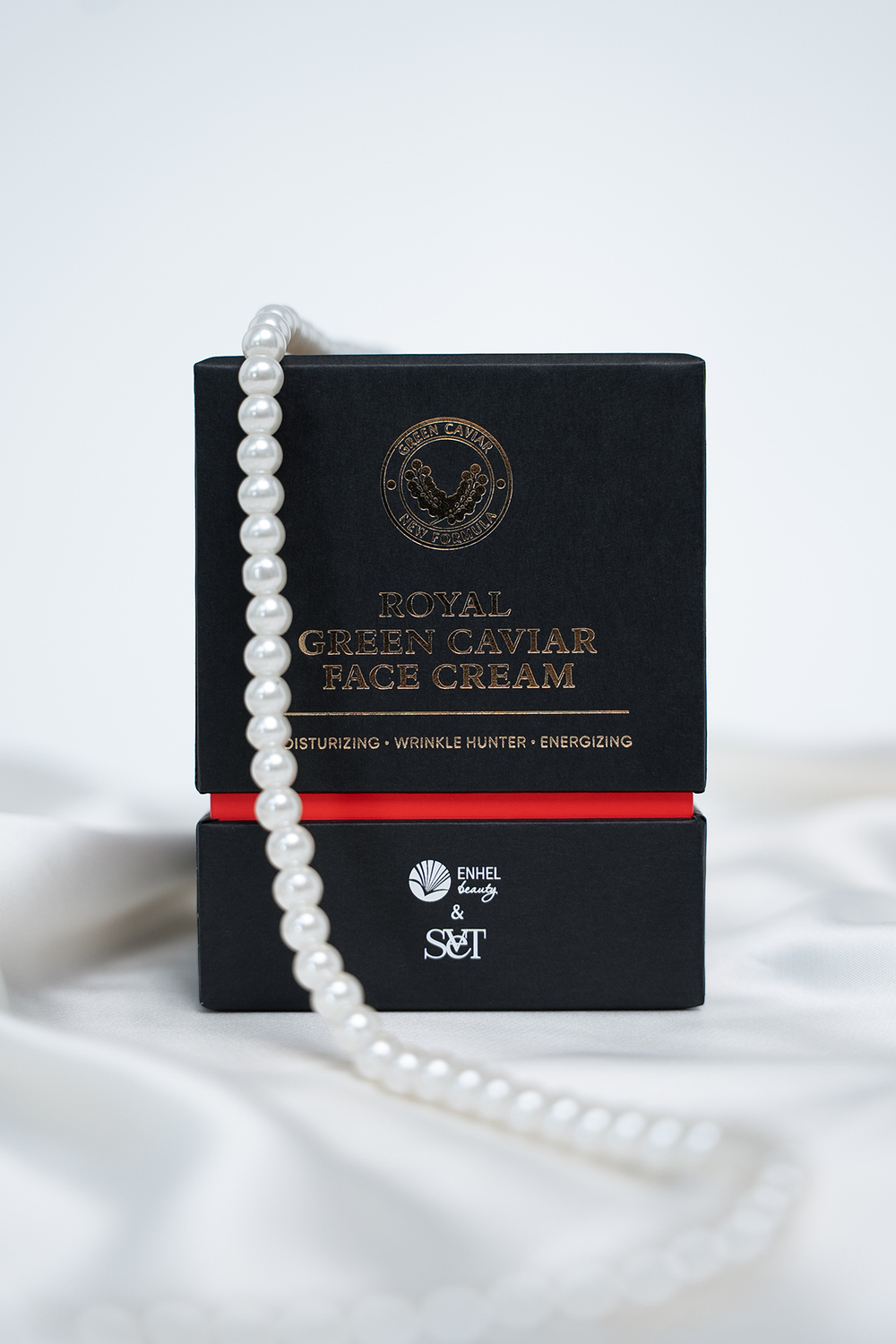 Королевский крем для лица с зеленой икрой Enhel Beauty (ROYAL GREEN CAVIAR FACE CREAM)