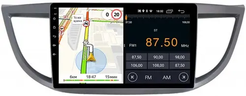 Магнитола для Honda CR-V 2012-2018 - Parafar PF983FHD на Android 13, CarPlay, 4G SIM-слот