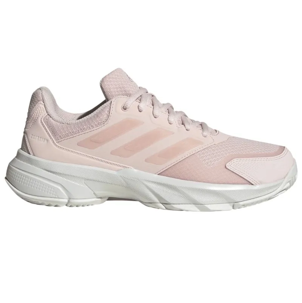 Женские теннисные кроссовки Adidas CourtJam Control 3 W - quartz/white