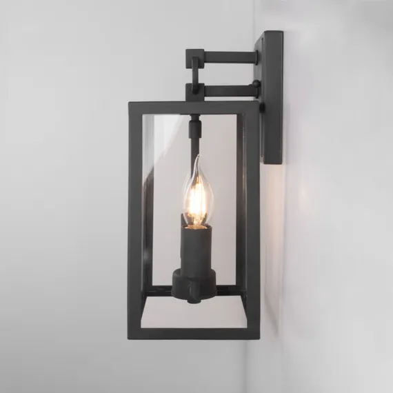 Настенный светильник уличный Candle 35150/D темно-серый Elektrostandard