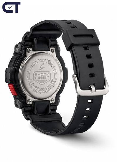 CASIO G-7900-1DR G-SHOCK мужские наручные часы — цифровая модель с графиком приливов, данными Луны и WR200