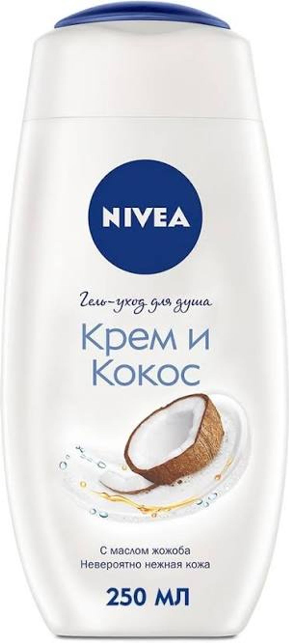 Гель-уход для душа Nivea Крем-кокос 250мл