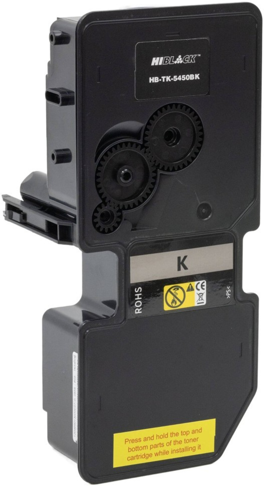 TK-5450Bk Тонер-картридж с чипом чёрный (Hi-Black)