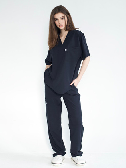 Костюм Oversize синий