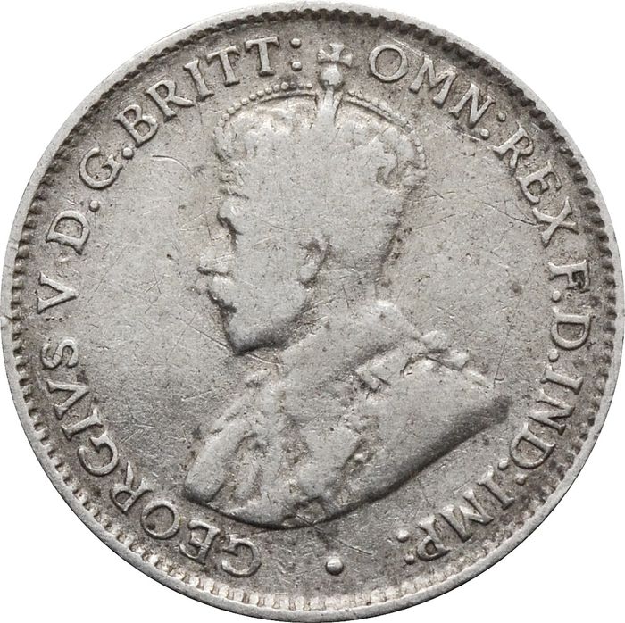 3 пенса 1927 Австралия