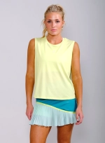 Женская майка RS Relaxed Tank - Mesh REC (Ace Yellow/White) AW-139-002