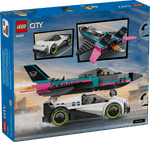 Конструктор LEGO City 60489 Jet vs. Car