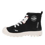 Palladium Pampa Canvas Shoes Men"s Mid top White