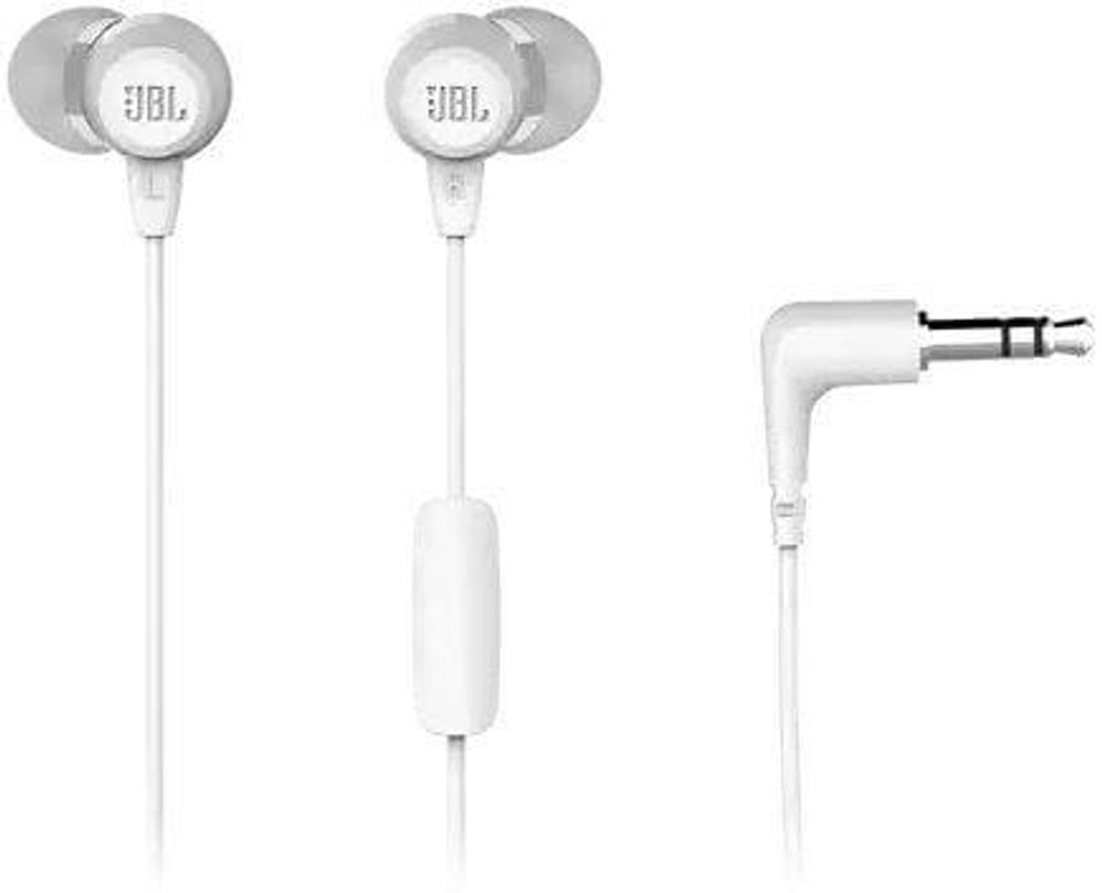 Наушники JBL C50HI White, внутриканальные - 3